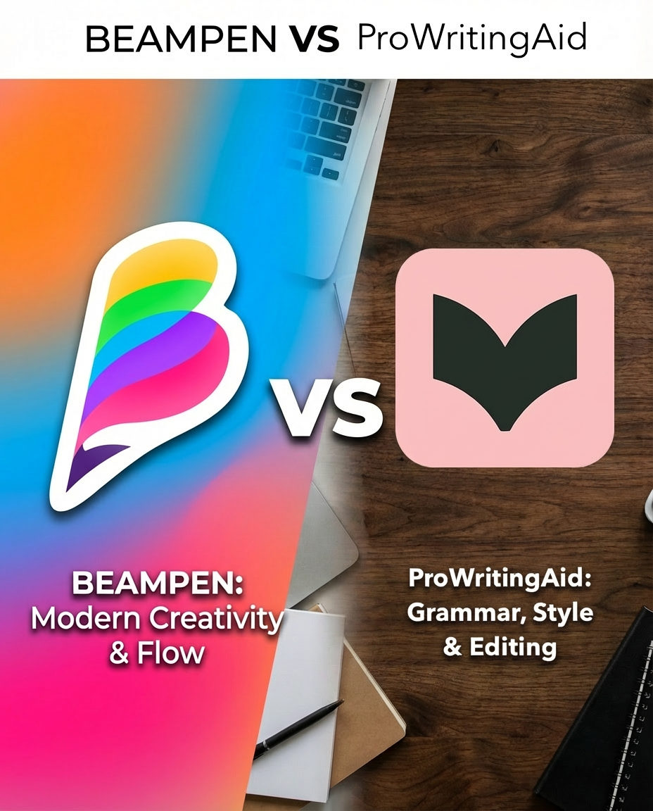 ProWritingAid vs Beampen comparison for writers
